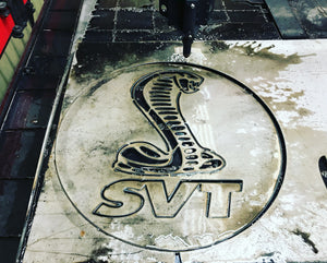 SVT Cobra wall art 24” diameter